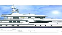 An Amels 171 Limited Editions Motor Yacht designed by Tim Heywood 